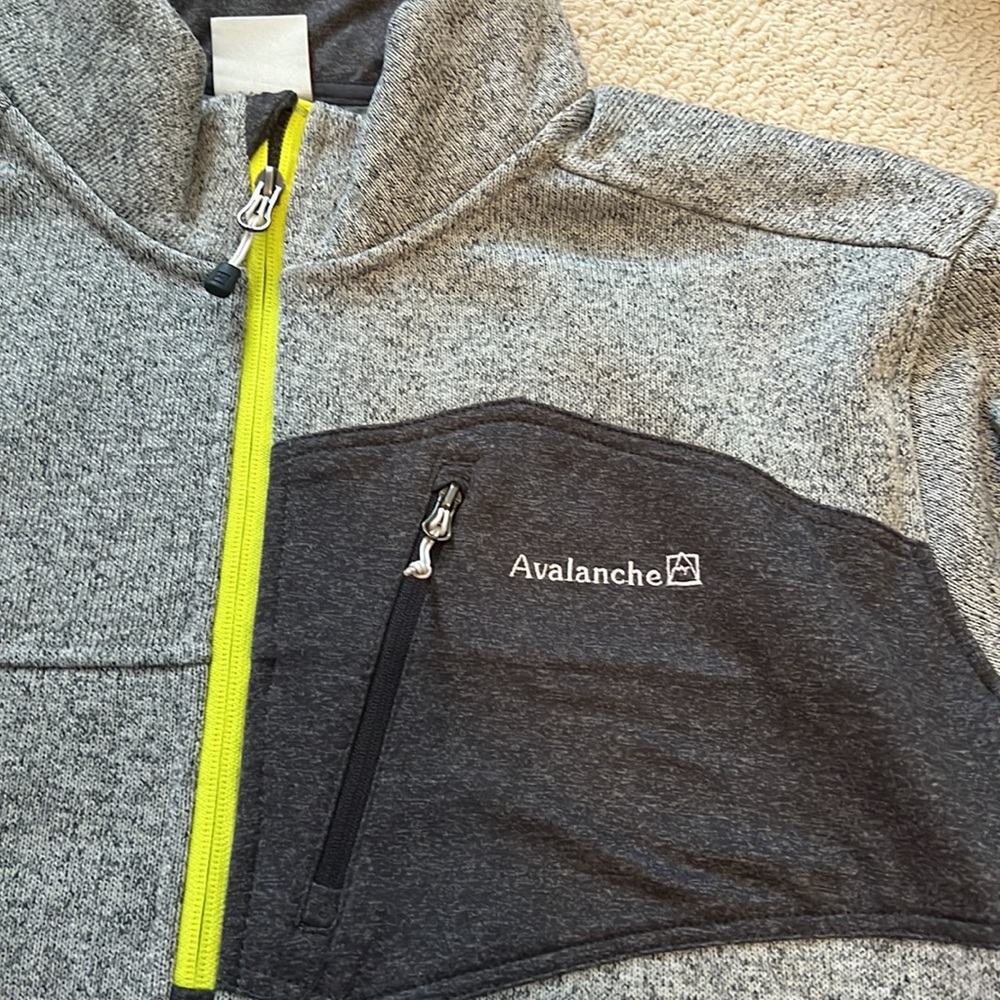 Mens Ski 1/4 zip - Picture 2 of 3